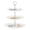 Lenox 825847 Butterfly Meadow 3-Tiered Server, White