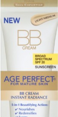 L'Oreal SPF 20 Age Perfect Instant Radiance BB Cream, 2.5 Fluid Ounce