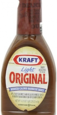 Kraft Light, Original, 30 Calorie Barbecue Sauce, 16.25-Ounce Bottles (Pack of 6)