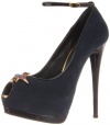 Giuseppe Zanotti Women's I26051 Platform Pump,Blue,9 M US