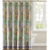 Echo Scarlf Paisley Shower Curtain - Multi - 72x72