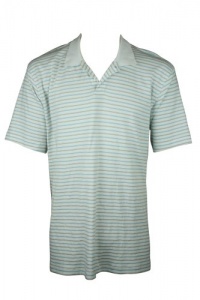 Tasso Elba Mens Interlock Stripe Polo Shirt