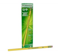 Dixon Ticonderoga #3 Hard Pencils, Box of 12, Yellow (13883)