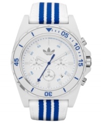 Like your favorite pair of old-school sneakers, this striped adidas watch keeps you in-style.