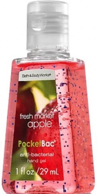 Bath & Body Works Fresh Market Apple PocketBac Deep Cleansing Anti-Bacterial Hand Gel 1 oz (29 ml)