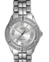 Guess Crytsal Stainless Steel Bracelet Watch G75511m