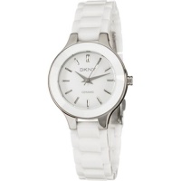 DKNY Ceramic Bracelet Mother-of-pearl Dial Women's watch #NY4886