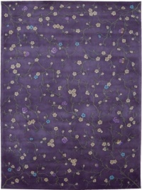 Nourison Rugs Julian Collection JL27 LAVENDER Runner 2'3 x 8' Area Rug