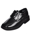 Scott David Charles Square Toe Dress Shoes (Toddler Boys Sizes 9 - 12) - black, 12 toddler