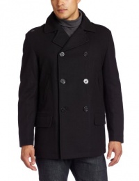 Nautica Men's Melton Pea Coat