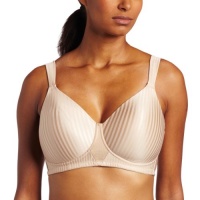 Playtex Women's Secrets Perfectly Smooth Wire Free,Nude Stripe,44DD