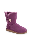 A classic UGG® Australia shearling design is all buttoned up in a fresh take on the style.