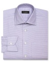 Canali Mini-Houndstooth Dress Shirt - Contemporary Fit