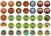 Crazy Cups Flavored Coffee Sampler Pack, K-Cup Portion Pack for Keurig Brewers, Gift pack, 35-Count