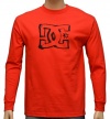 DC Shoes Men's Outsider Long Sleeve Shirt Red