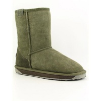 Emu Australia Stinger Lo 2011 Boots Winter Snow Boots Green Womens