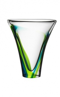 Verde Vase in Green