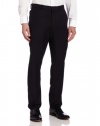 Perry Ellis Men's Slim Fit Flat Front Pant