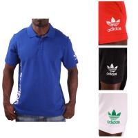 Adidas Men's Polo Shirt Pique Trefoil