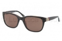 Polo Ralph Lauren 0PH4066 52607355 Square Sunglasses,Top Black On Havana,55 mm