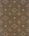 Oriental Weavers Sphinx Milano 2962F 5'3 x 7'6 Brown, Green Area Rug