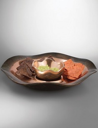 Nambe Copper Canyon Chip & Dip