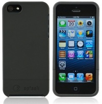 Splash Cruiser Slim Fit Polycarbonate Slider Case for iPhone 5 - BLACK