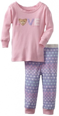 Calvin Klein Girls 2-6X Ck Infant 2 Piece Love Set