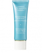 This cream-mask intensively rehydrates, revitalizes and helps return skin to its natural beauty. Note: Can be applied to the eye contour. Leave on for 5 to 10 minutes and smooth away any excess with Clarins Toning Lotion. 