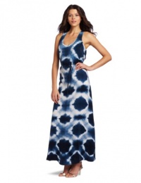 C&C California Women's Tie Waist Maxi Dress, Mirage, Small