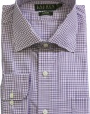 Lauren By Ralph Lauren Slim-Fit Non Iron Gingham Dress Shirt