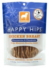 Dogswell Happy Hips for Dogs, Chicken Breast,15-Ounce Pouches (Pack of 3)