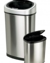 Nine Stars Touchless Automatic Motion Sensor Trash Can, Set of 2