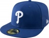 MLB Philadelphia Phillies Light Royal with White 59FIFTY Fitted Cap