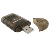 eForCity SDHC / SD / MMC Memory Card Reader to USB 2.0 Adapter, Smoke