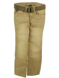 Epic Threads Skinny Jeans with Belt Khaki 8