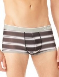 Calvin Klein Men's Ck One Microfiber Low Rise Fashion Trunk, Gradient/Black, X-Large