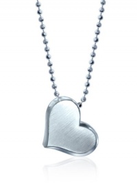 Alex Woo Little Princess Sterling Silver Heart Pendant Necklace, 16