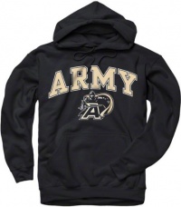 Army Black Knights Black Perennial II Hooded Sweatshirt