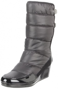 Calvin Klein Women's Pamelia Mid-Calf Boot,Black,9 M US