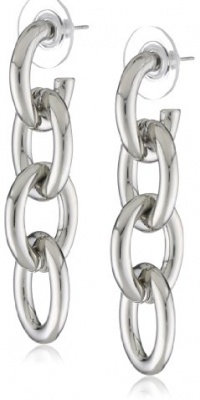 T Tahari Link Drop Earrings