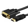 VGA to HDMI Video Only Cable M/M, Black (Video Card Support Necessary) (6 feet)