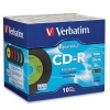 Verbatim 94439 700 MB 52x 80 Minute Digital Vinyl Recordable Disc CD-R, 10-Disc Jewel Cases