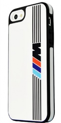 BMW M3 M5 M6 M Power PC + TPU case for iPhone 5 case White color gtcase281