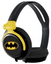 iHip DCF2400BM Classic Batman Logo Hi-Fi Noise Reducing, Folding Headphones Black/Yellow