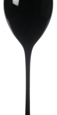 Artland Midnight Black 11-Ounce Stemmed Goblets, Set of 4