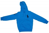 Polo Ralph Lauren Navy Big Pony Fleece Hoodie - Caribbean Blue - XL