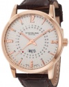 Stuhrling Original Men's 345.3345K2 Classic Ascot Jupiter Swiss Quartz Day and Date Rose Tone Watch