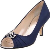 Caparros Women's Amelia Peep-Toe Pump,Blue,7.5 M US