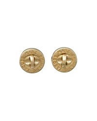 Turnlock studs make these MARC BY MARC JACOBS signature icons, very fashionable.